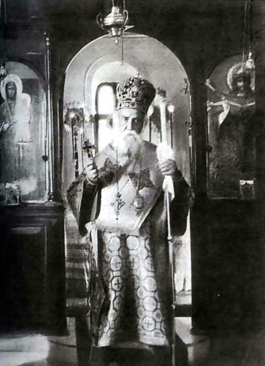 St. Nektarios' last liturgy