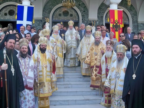 The celebration of the Feast of Saint Achillius in Larissa (May 15,  2013)