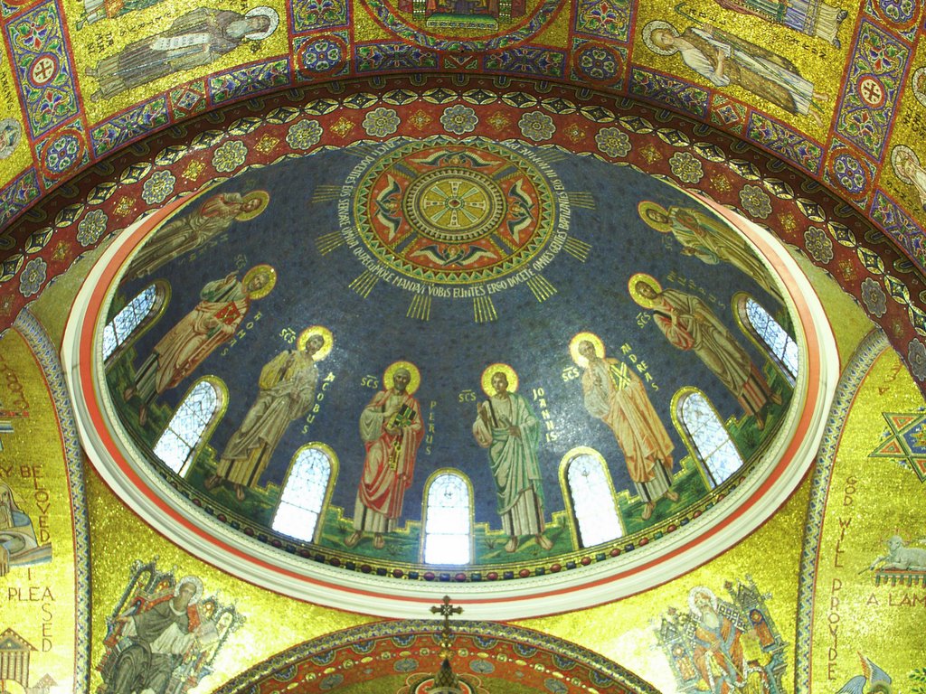 Cathedral Basilica of Saint Louis, sanctuary dome.1